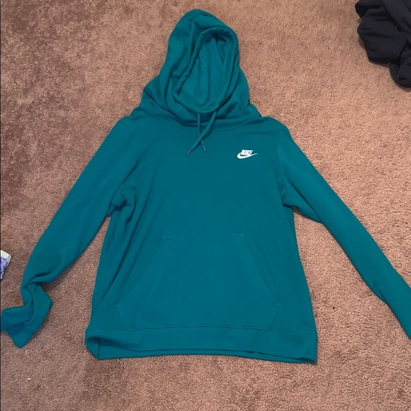 teal nike sweatshirt